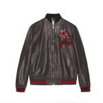 Black Stylish Leather Jacket for Men's