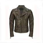Men's Brown Vintage Pilot B3 Sheepskin Flying Leather Jacket