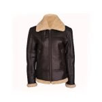 Women B3 Bomber Shearling Aviator Jacket