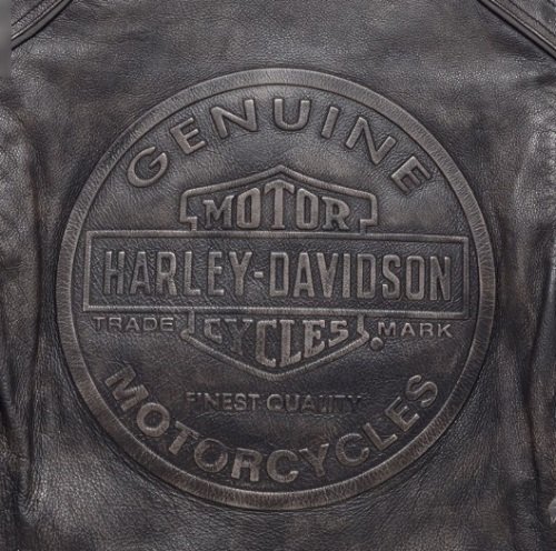 Harley Davidson Men Dauntless Convertible 2 in 1 Genuine Cow Leather Jacket Harley Davidson Men Dauntless Convertible 2 in 1 Genuine Cow Leather Jacket logo