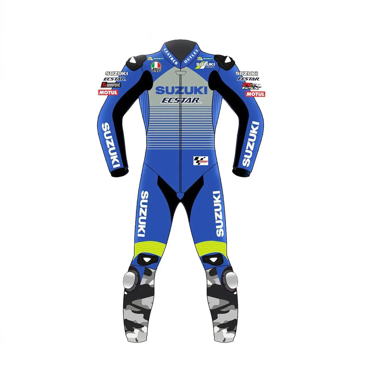 1-222.jpg Joan Mir Suzuki Motorbike Leather Suit 2020 - Image 1