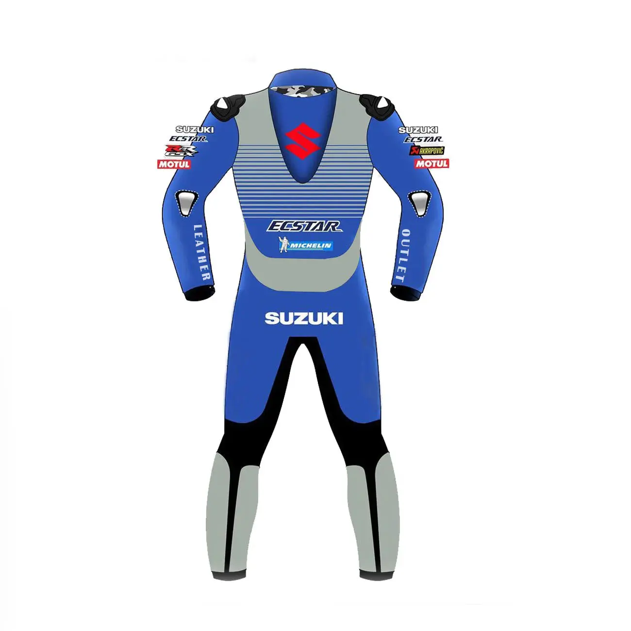 Joan Mir Suzuki Motorbike Leather Suit 2020 - Image 3