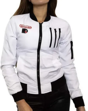 Super Mario Boo Bomber Jacket