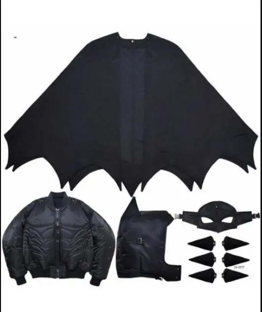 Memento Mori Batman Bomber Jacket - Image 3