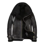 Patrick Double Collar Shearling SF Bomber Jacket