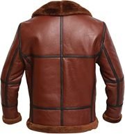 Moore RAF Aviator British Shearling Jacket - Image 4