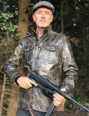 Roelfsjan Betrayal 2024 Black Leather Jacket