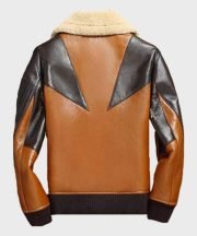 Sheepskin Miller Shearling Bomber Jacket - Image 4