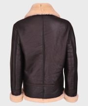 Tracy Brown SF Aviator Leather Jacket - Image 3