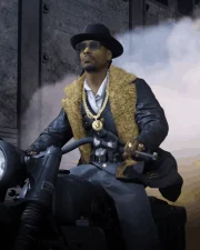 Call of Duty Snoop Dogg Shearling Coat - Image 2
