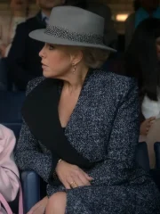 Ted Lasso S03 Rebecca Welton Asymmetric Coat - Image 2