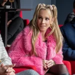 Ted Lasso S03 Keeley Jones Pink Fur Coat