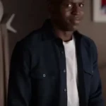 Ted Lasso Toheeb Jimoh Black Cotton Jacket