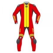 Spain Flag Racing Leathers for Moto Riders