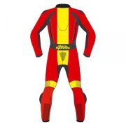 Spain Flag Racing Leathers for Moto Riders