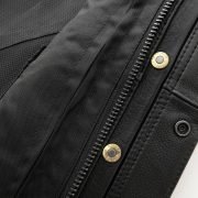 Highside Men's Motorcycle Leather Vest Classic and Durable