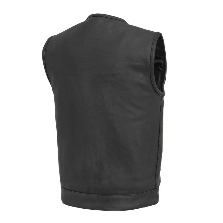 highside-mens-motorcycle-leather Highside Men's Motorcycle Leather Vest Classic and Durable - Image 3