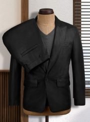 Custom-Made Pure Leather Suit – Premium Napa Leather