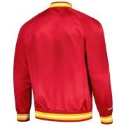 Houston Rockets Mitchell & Ness Throwback Raglan Jacket - Red