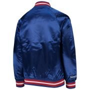 Lightweight Youth Mitchell & Ness New York Giants Satin Full-Snap Jacket – Ideal for Fans