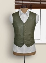 Pure Leather Basicallo Green Suit – Bold & Enigmatic Style - Image 7