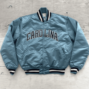 Vintage 80s NCAA University of North Carolina Satin Jacket – Starter Collection