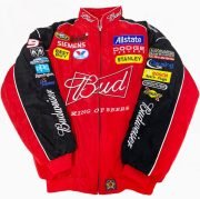 Vintage Budweiser Racing Jacket – A Tribute to Speed and Racing Heritage