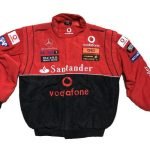 Vintage Red Mercedes-Benz Jacket – A Legacy of Luxury & Motorsport