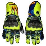 Valentino Rossi Motorbike Racing Leather Gloves – Ultimate Track Protection